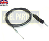 THROTTLE CABLE FOR JCB MINI DIGGER 8025,8030,8035 (PART NO. 910/60288)