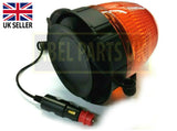 MAGNETIC BEACON - JCB 3CX & OTHER PLANT, TRACTORS etc. MADE IN UK - (700/50114)