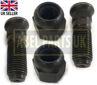 FRONT WHEEL STUD & NUT FOR 3D-MK3 3C-MK3 (106/13301 X 2, 106/00201 X 2)