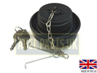 DIESEL TANK CAP WITH 2 KEYS LOCKABLE (PART NO. 332/F8215) WITH CHAIN