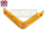 LEFT HAND PIPE COVER (YELLOW) FOR 3CX, 4CX ETC. (PART NO. 123/06143)