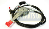 THROTTLE CABLE FOR VARIOUS JCB MODELS (PART NO. 910/43800)