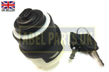 IGNITION SWITCH WITH 2 KEYS FOR VARIOUS JCB MODEL (PART NO. 701/80184)