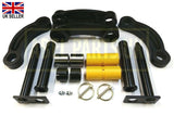 MINI DIGGER TIPPING LINK & DIPPER END PINS & BUSHES SET (811/90697, 231/03901, 331/38954)