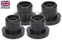 SET OF 4 RUBBER MOUNTING FOR JCB MINI DIGGER 8025, 8030 (PART NO. 331/60589)