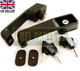 PAIR OF DOOR HANDLE WITH 4 KEYS FOR PROJECT 9 (123/06547, 701/45501)