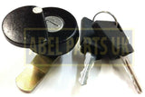LOCK BARREL ASSY FOR FRONT GRILL WITH 2 KEYS FITS VARIOUS JCB MACHINES (162/03434)