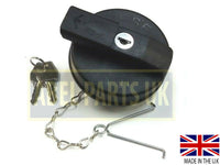DIESEL TANK CAP WITH 2 KEYS LOCKABLE (PART NO. 332/F8215) WITH CHAIN
