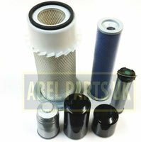 FILTER KIT P8 TURBO AB SN 430001 - 459999 FOR SNYCRO AND P/S TRANS (32/903601, 32/202601)